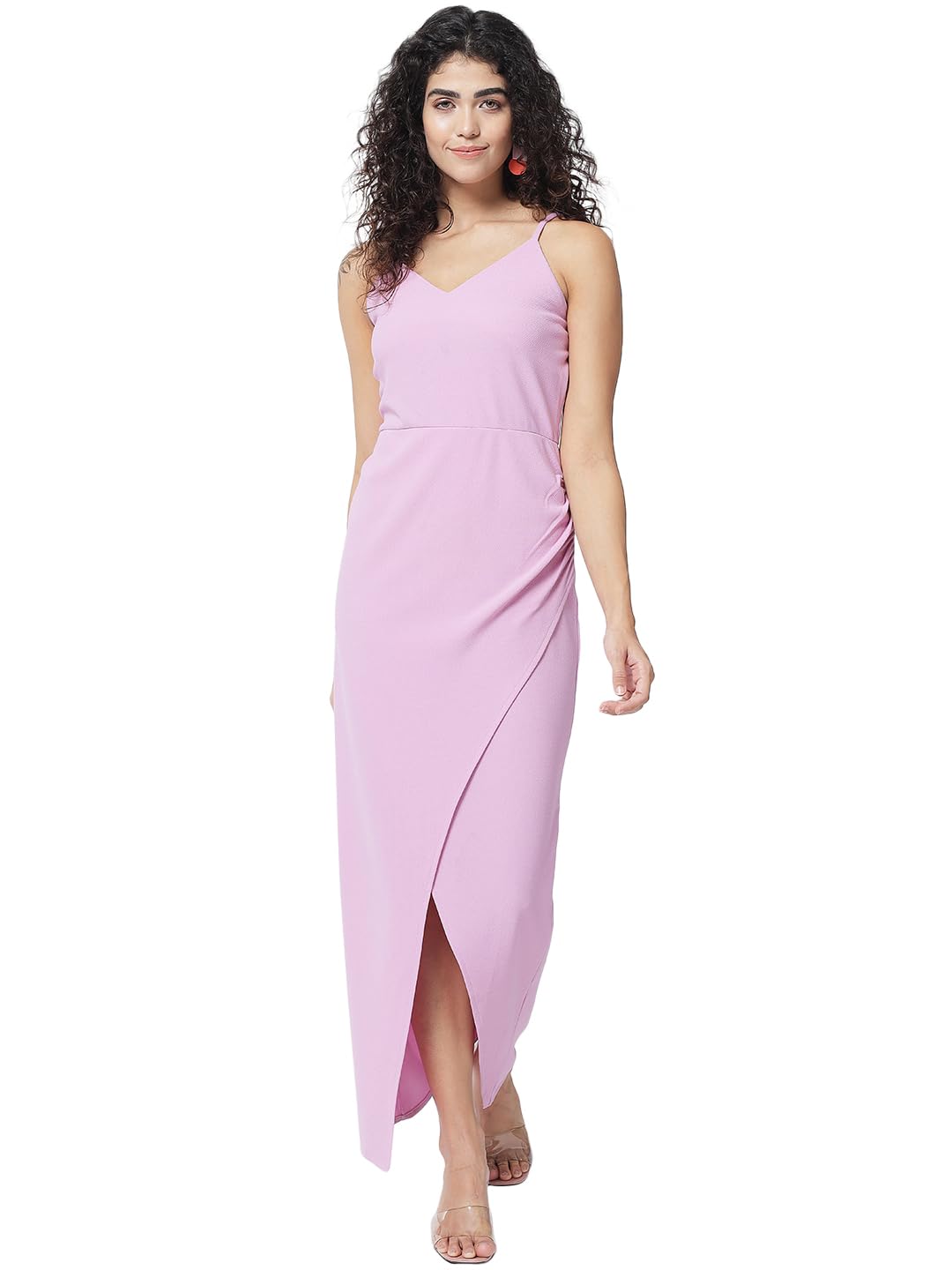 Trend Arrest.ed Women's Bodycon Midi Dress | Casual & Night Out Fit | Slim Fit Stretch Fabric