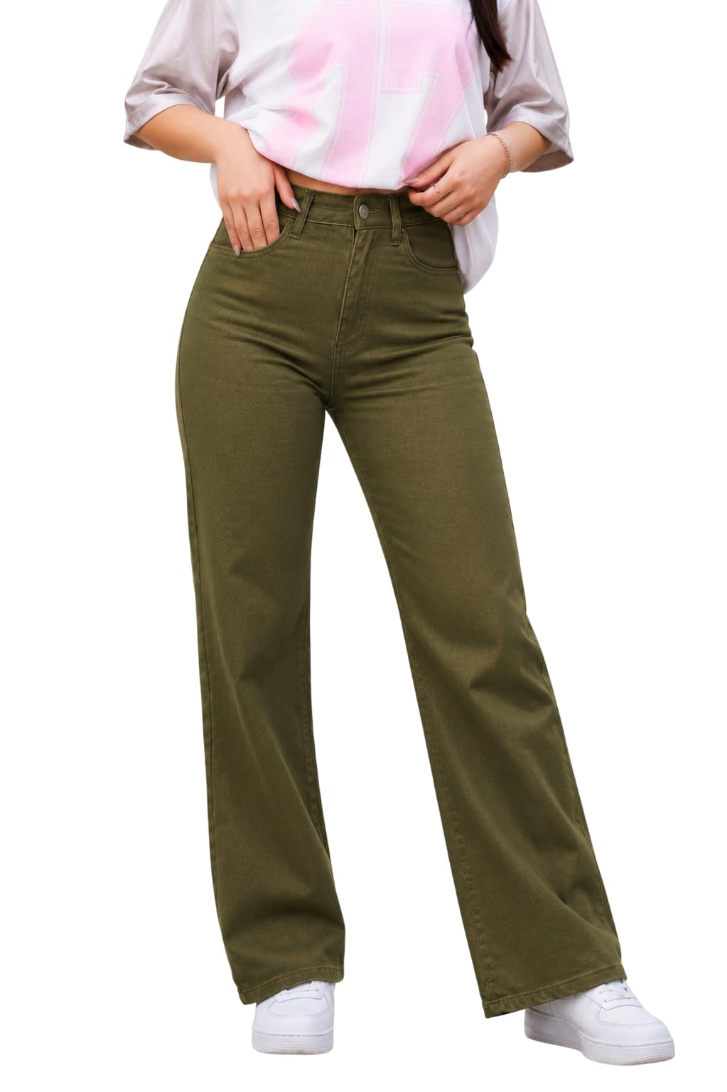 Tagas Women's Jeans|Women Jeans Baggy |womensjeans high Waist||(WDJ-8)