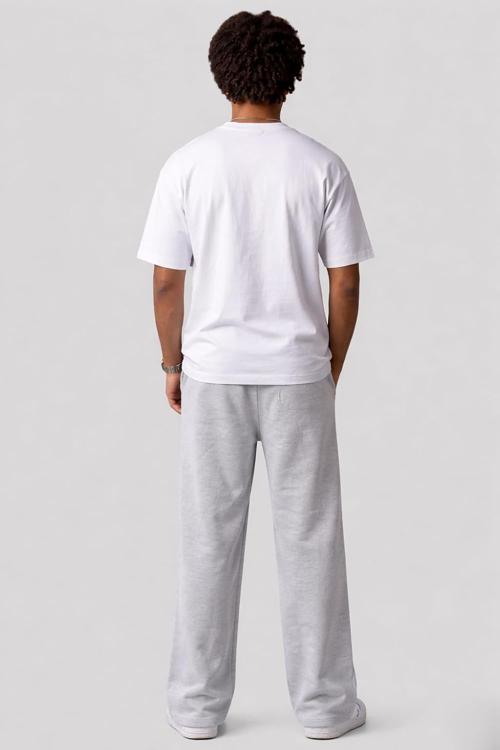Pure Cotton Men's Baggy Lower | Lower for Man Loose Fit with Pockets & Elastic Waist I Baggy fit Lowers for Gym, Jogging & Casual Wear