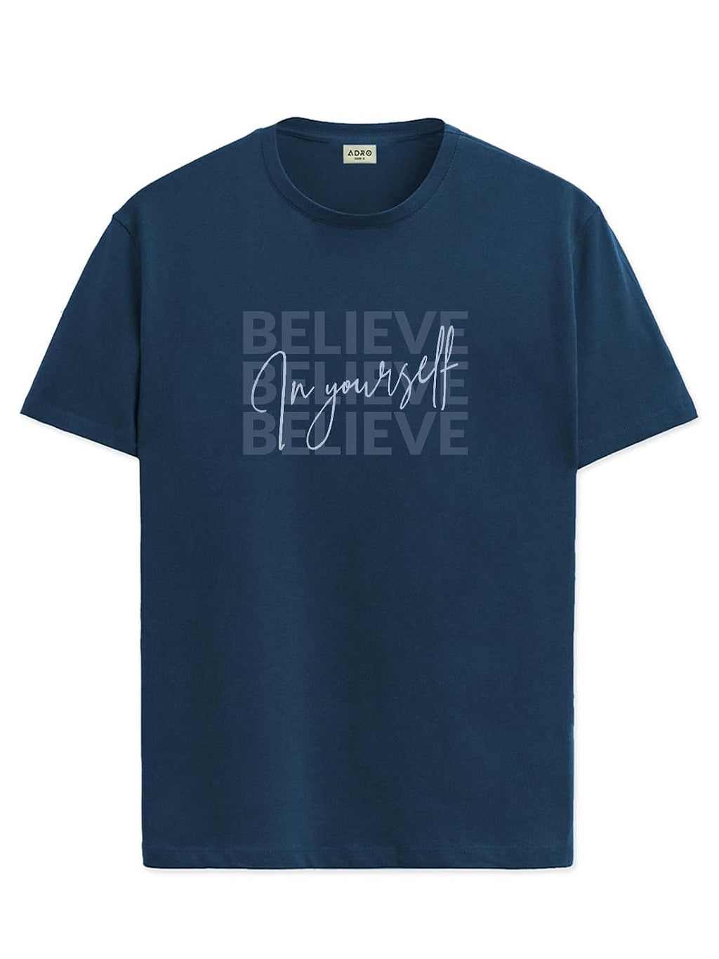 ADRO Tshirt for Men | Printed T Shirt for Men | 100% Cotton Regular Fit T-Shirt |Printed T Shirt