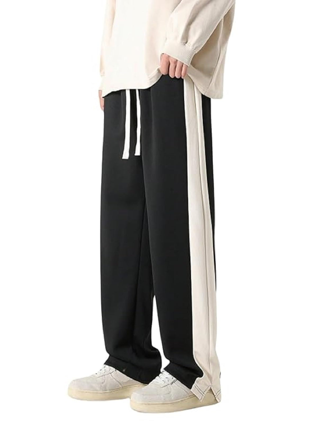 GRECIILOOKS Men's Loose Mid Rise Casual Trousers Pants | Regular | Sports Stylish Track Pant | Sweatpants (Available in Plus Size)