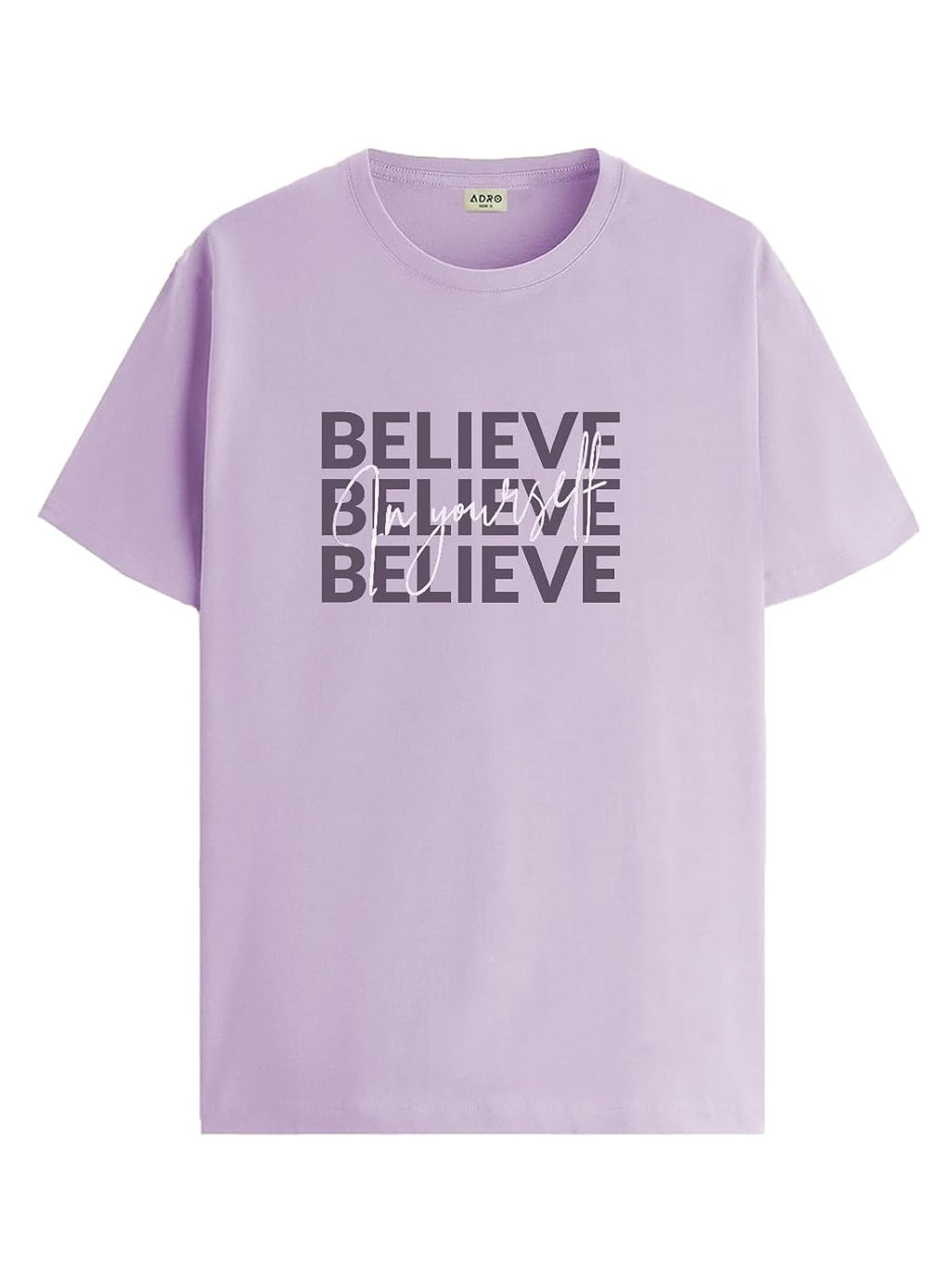 ADRO Tshirt for Men | Printed T Shirt for Men | 100% Cotton Regular Fit T-Shirt |Printed T Shirt