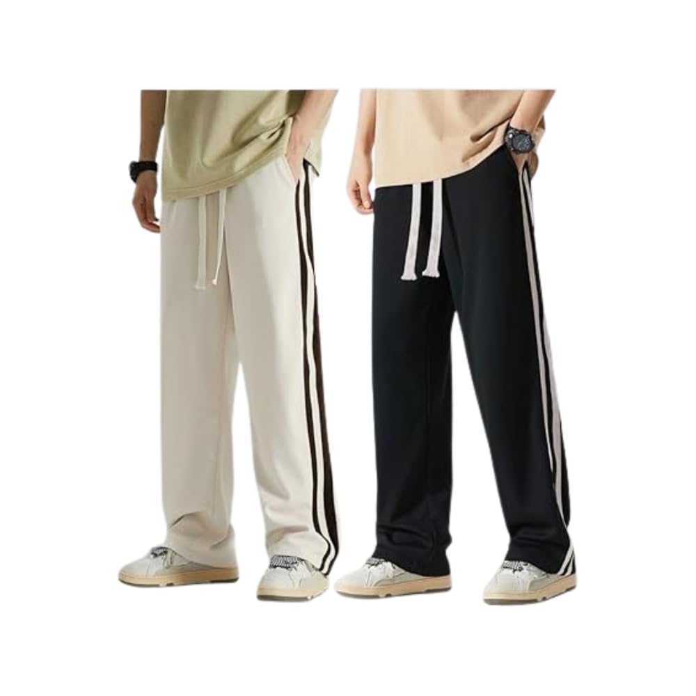 GRECIILOOKS Men's Loose Mid Rise Casual Trousers Pants | Regular | Sports Stylish Track Pant | Sweatpants (Available in Plus Size)