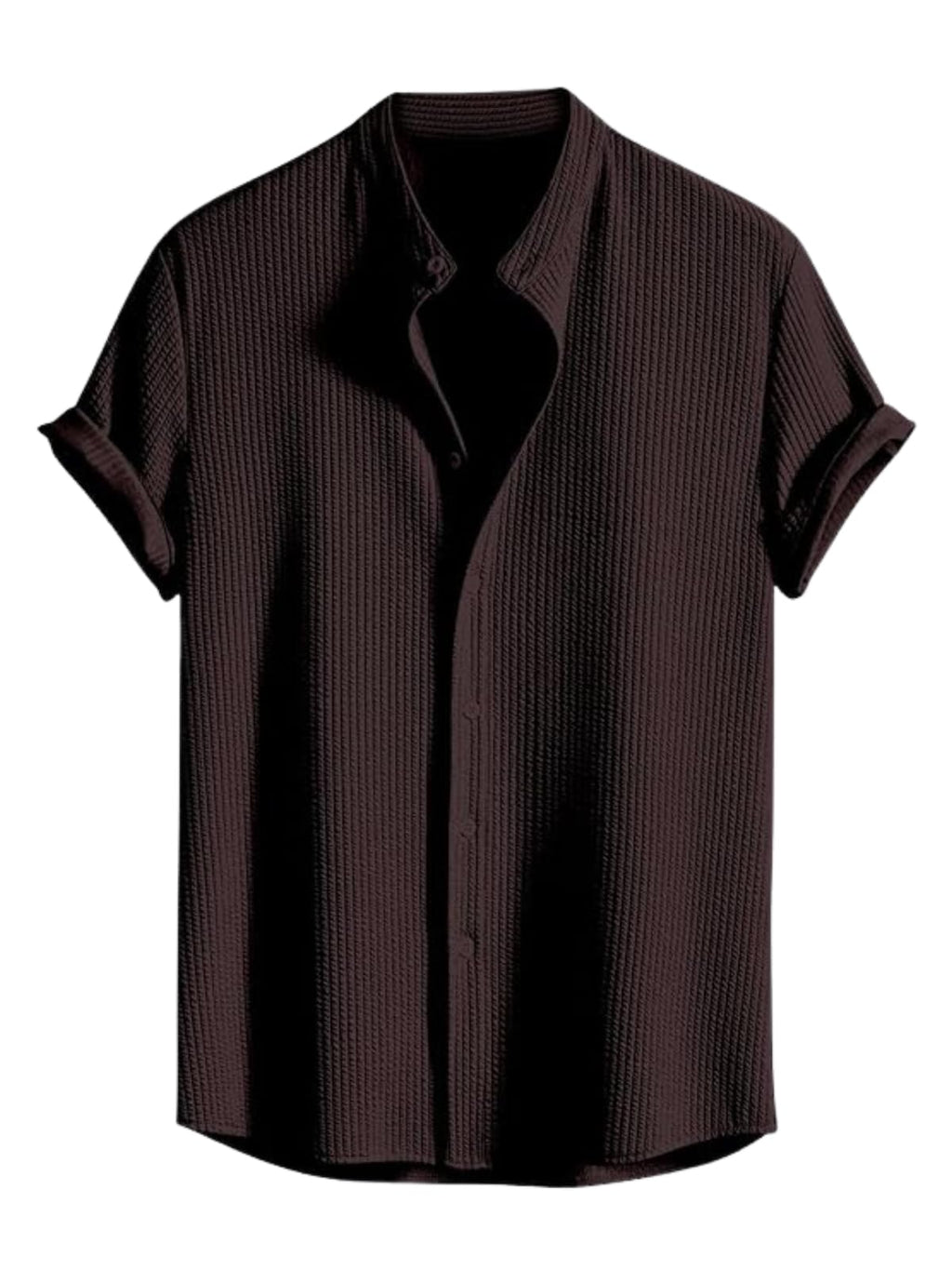 GRECIILOOKS Men's Polycotton Regular Fit Casual Shirt | Stylish | Printed | Solid | Short Sleeve | Trendy (Available in Plus Size)