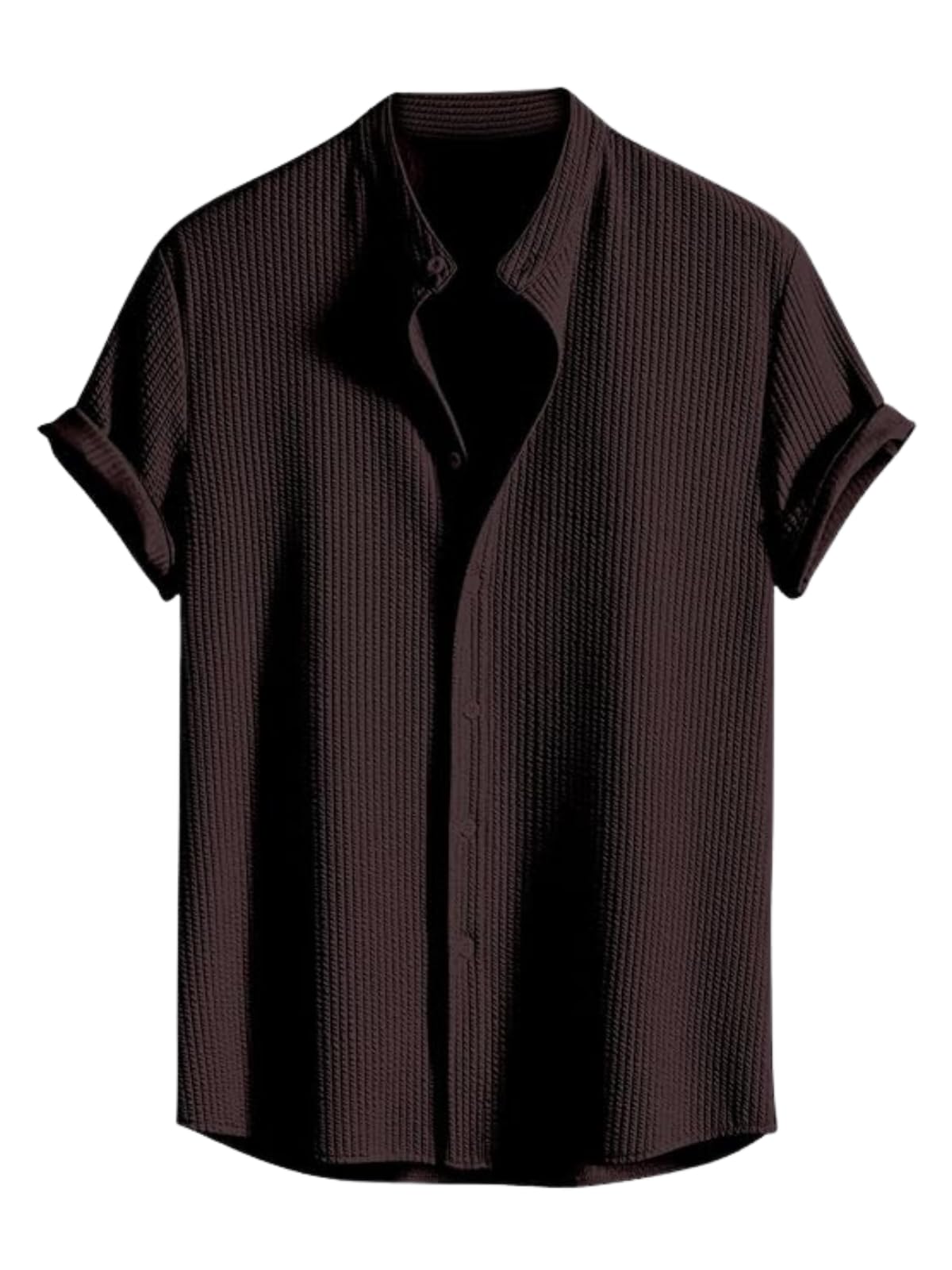 GRECIILOOKS Men's Polycotton Regular Fit Casual Shirt | Stylish | Printed | Solid | Short Sleeve | Trendy (Available in Plus Size)