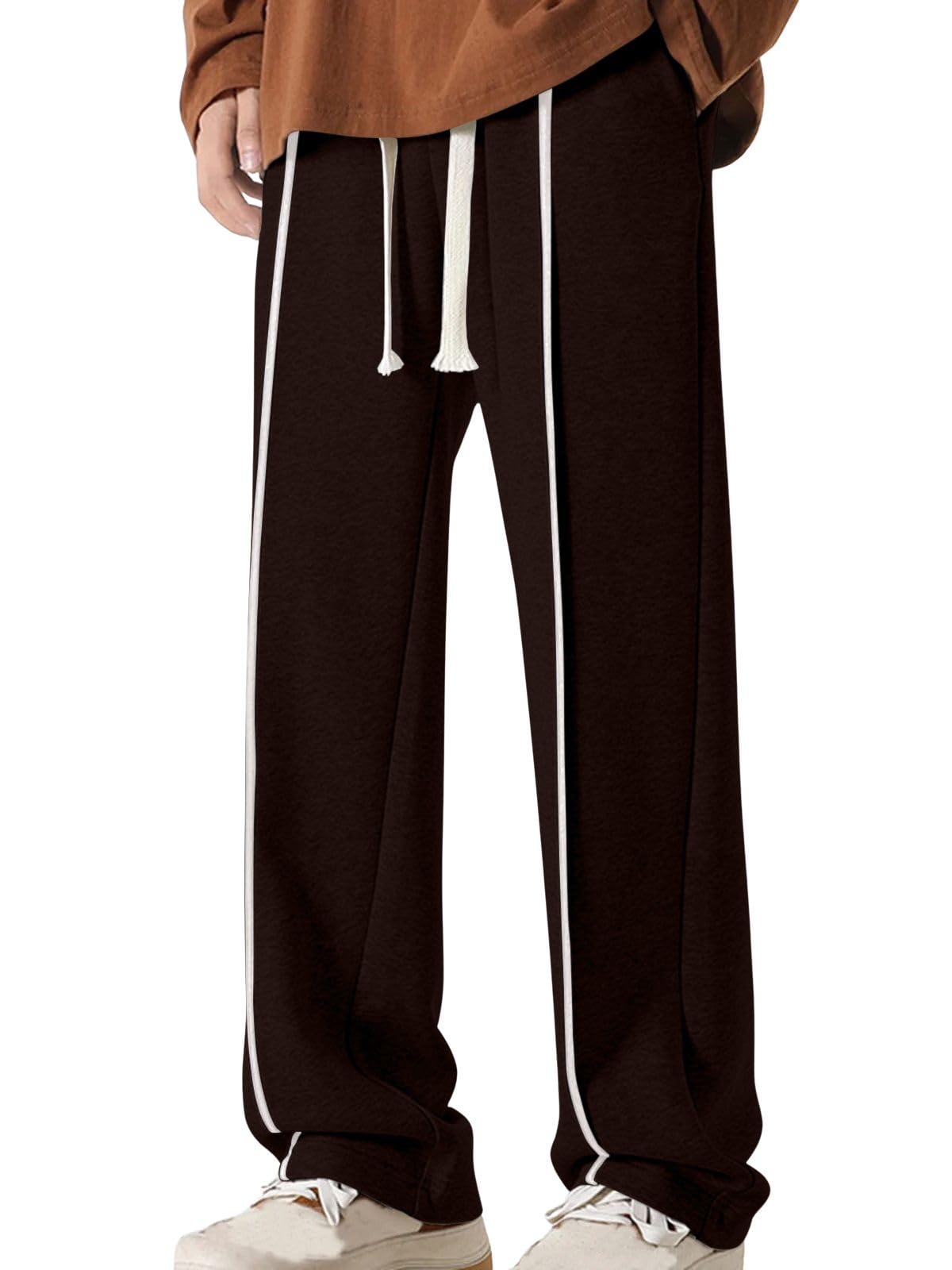 GRECIILOOKS Men's Loose Mid Rise Casual Trousers Pants | Regular | Sports Stylish Track Pant | Sweatpants (Available in Plus Size)
