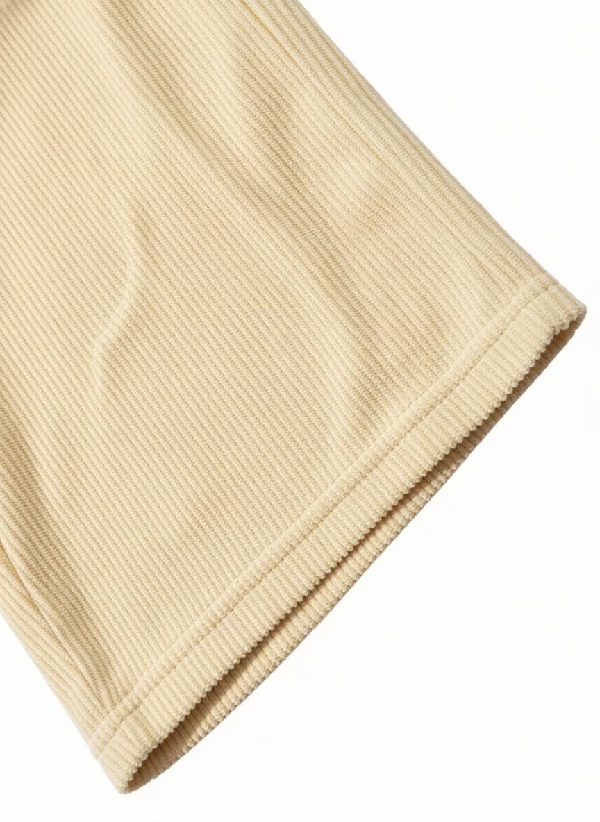 Samfor Men's Comfortable Baggy Corduroy Pants | Relaxed Fit Stretch Waist Trousers for Everyday Wear | Casual Trouser for Man