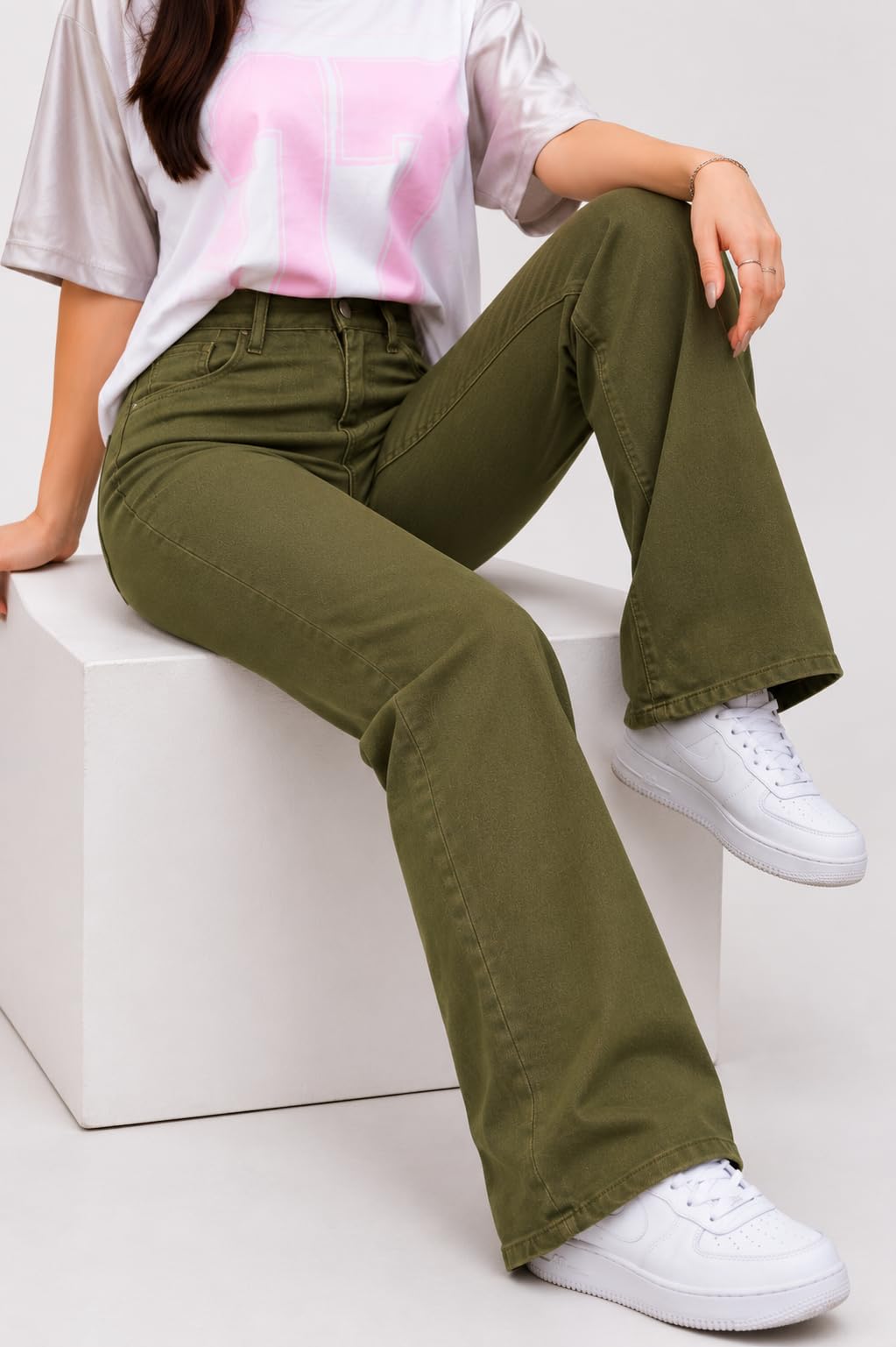 Tagas Women's Jeans|Women Jeans Baggy |womensjeans high Waist||(WDJ-8)