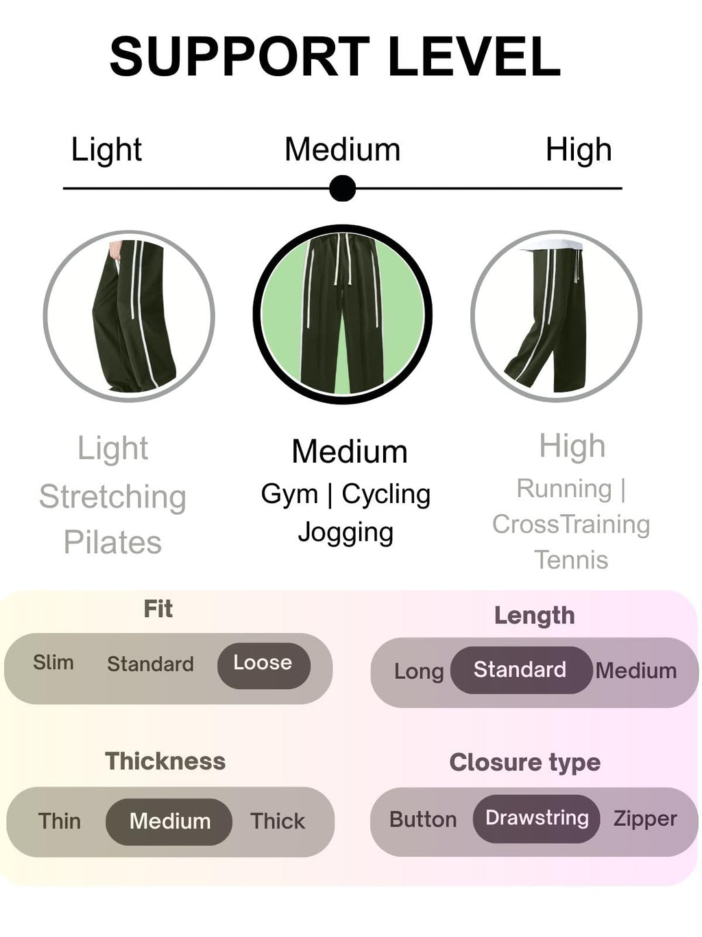 GRECIILOOKS Korean Style Track Pants for Men – Loose Fit Lycra Cargo Joggers | Trendy Gym & Streetwear Bottoms with Utility Pockets (Available in Plus Size)