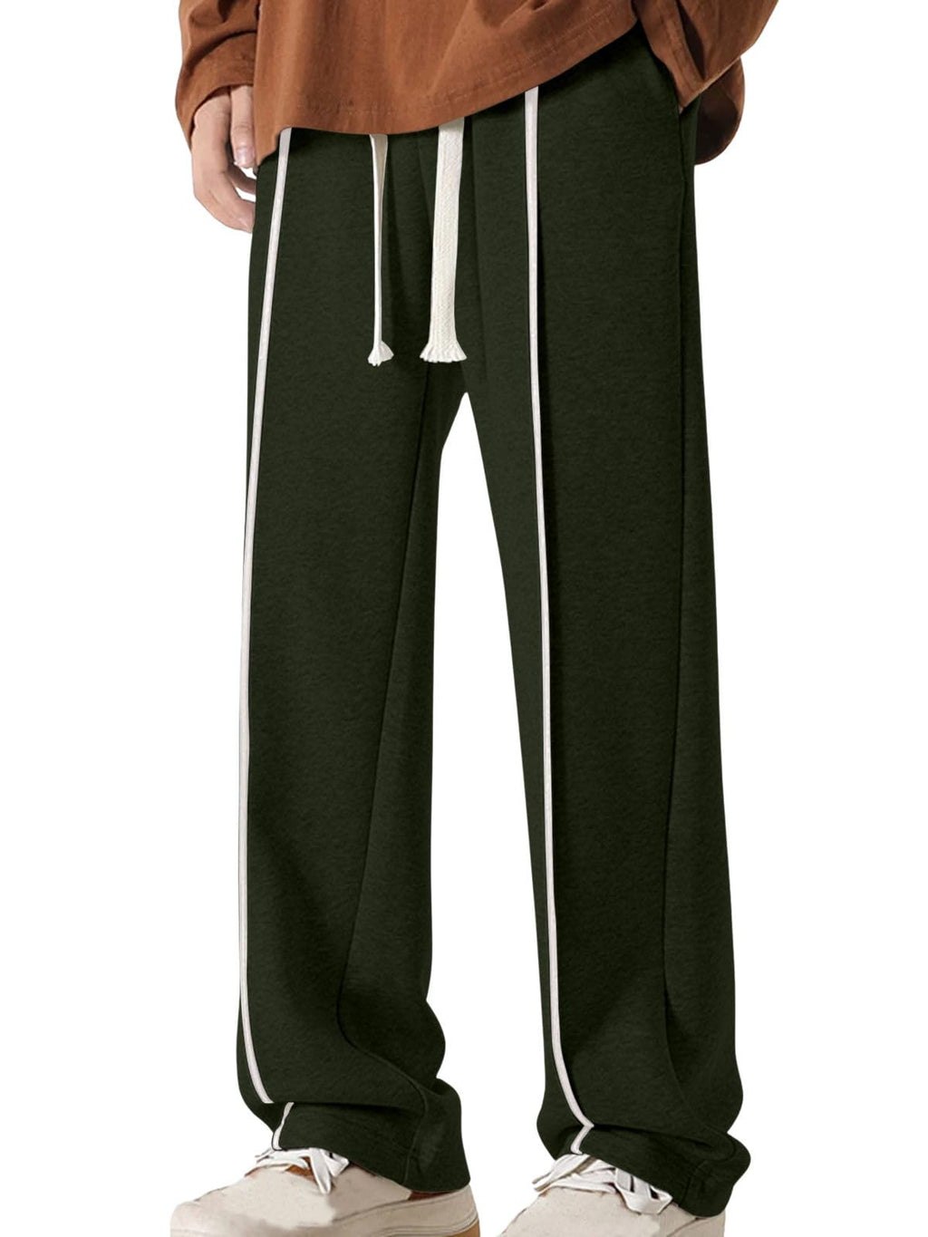 GRECIILOOKS Men's Loose Mid Rise Casual Trousers Pants | Regular | Sports Stylish Track Pant | Sweatpants (Available in Plus Size)