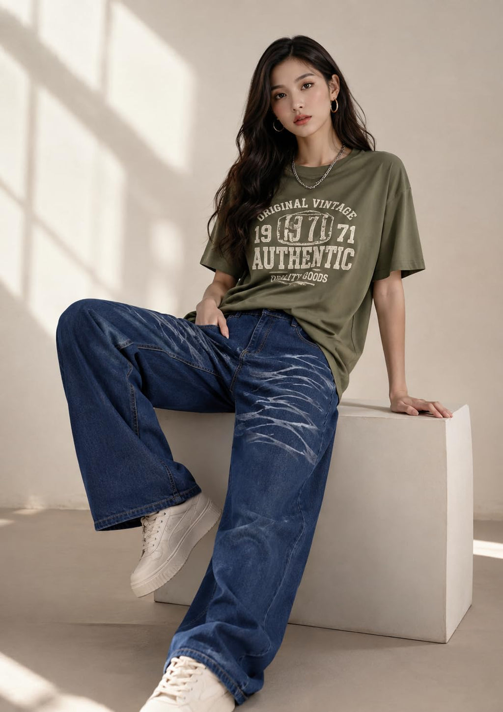 London Hills Women's Relaxed Fit High Rise Jeans || Woman Jean's || Women Baggy Jeans || Jean's for Womens || Loose Jean for Women's || Oversized Woman baggys