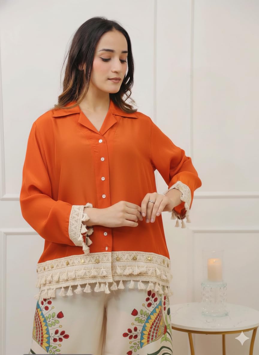 Co Ord Set for Women Stylish Card Set Dress for Women Trendy Top with Plazo Pant Ladies Coord Outfit Modern Wear for Travel Office Casual Look Premium Two Piece Clothing Style