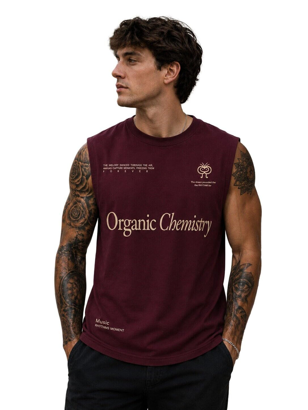 ColorChakra Men s Gym wear Tank top Sleeveless Cotton Vest for Workout Leightweight Tshirt for gyming Running and Daily use M to 4XL