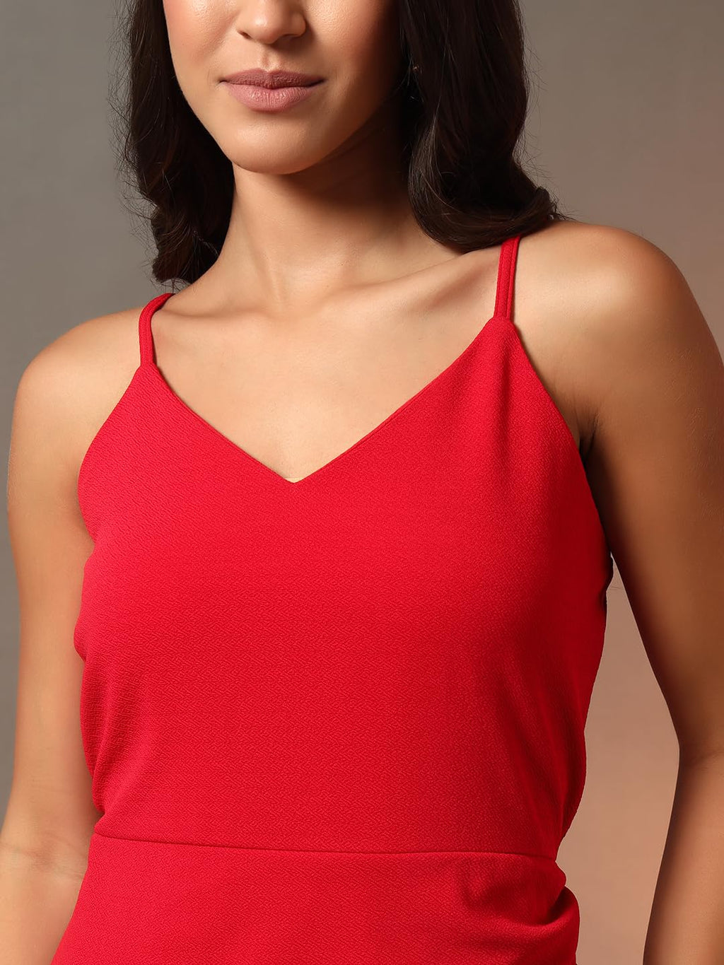Trend Arrest.ed Women's Bodycon Midi Dress | Casual & Night Out Fit | Slim Fit Stretch Fabric