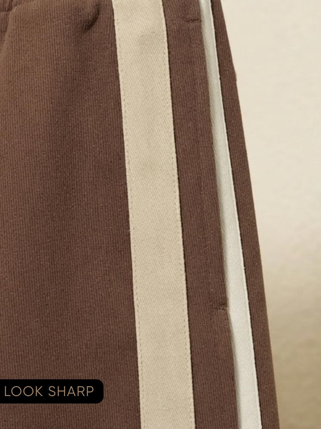 GRECIILOOKS Men Casual Trouser | Men’s Wide Leg Track Pants with Contrast Side Panel | Relaxed Drawstring Fit Streetwear Trousers | Loose Fit Joggers for Man