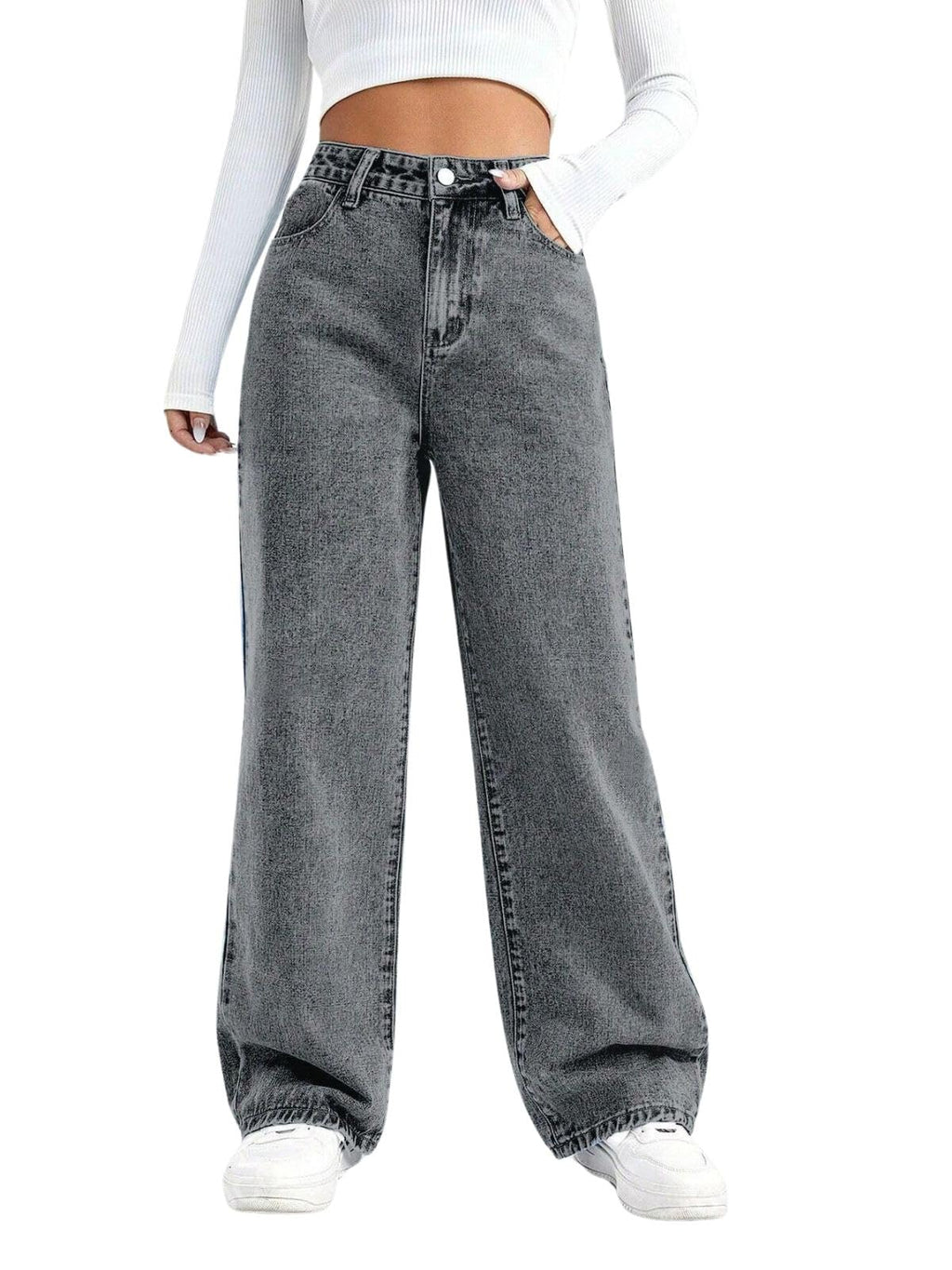 GRECIILOOKS Women Jeans for Women | Jeans Pant for Women | Baggy Jeans for Women | Women Jeans | Baggy Jeans for Women High Waist | Bell Bottom Jeans for Women