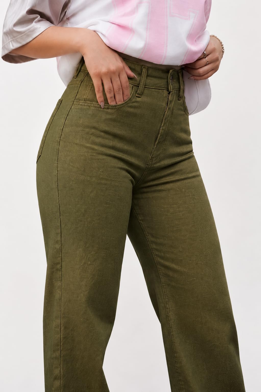 Tagas Women's Jeans|Women Jeans Baggy |womensjeans high Waist||(WDJ-8)