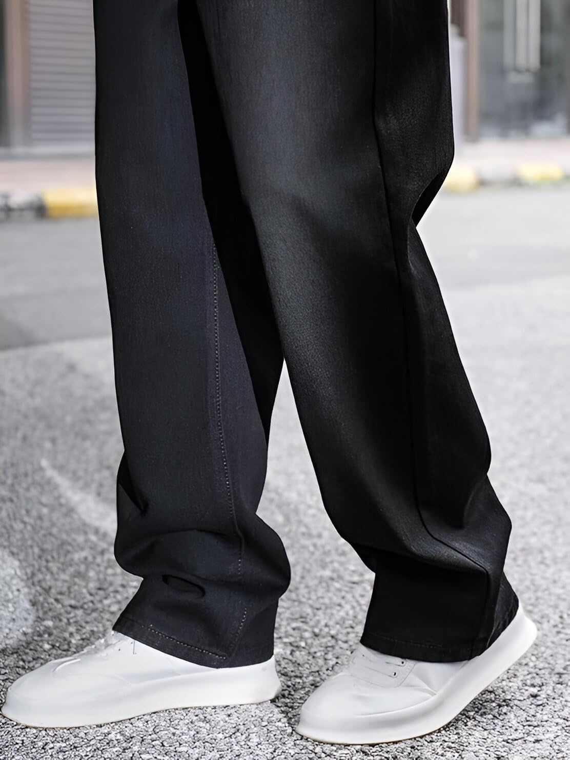 Ben Martin Men Jeans || Baggy Fit Jean's for Man || Loose Fit High Rise Denim || Stretchable Casual Wear Jean,s || Dance Rap Rapping Style Pant for Men || Denim Cotton Jeans (1)