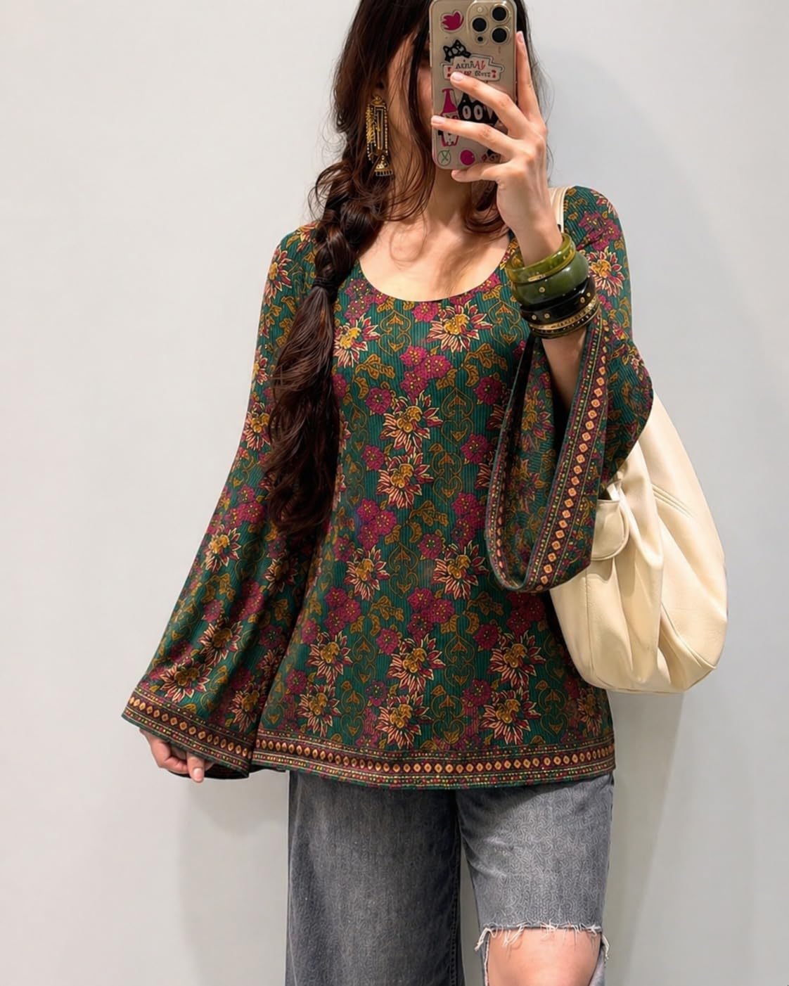 ANNI Designer Cotton Short Kurti for Women | Stylish Kurti | Short Kurti Top | Casual Kurta for Women | Comfortable Cotton Kurtis for Womens