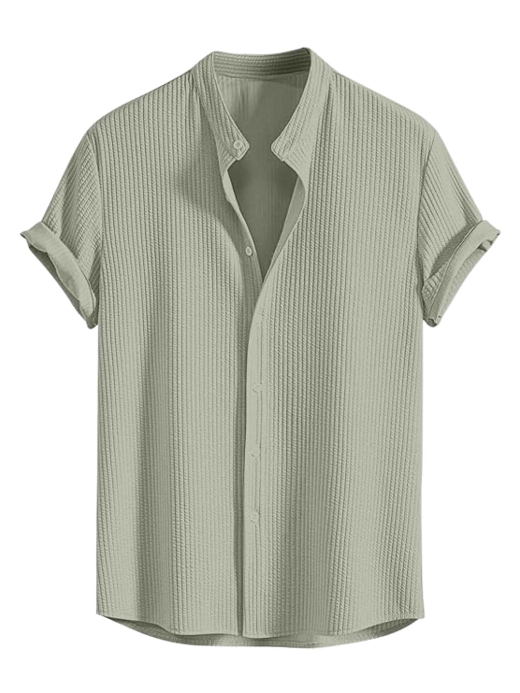 GRECIILOOKS Men's Polycotton Regular Fit Casual Shirt | Stylish | Printed | Solid | Short Sleeve | Trendy (Available in Plus Size)