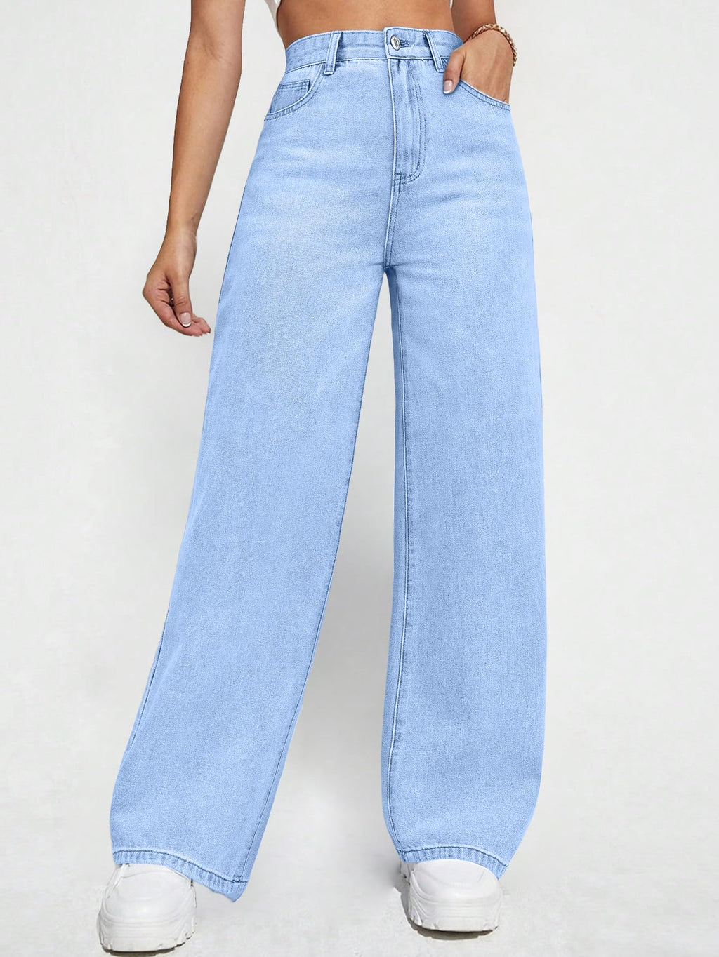 London Hills Women's Relaxed Fit High Rise Jeans || Woman Jean's || Women Baggy Jeans || Jean's for Womens || Loose Jean for Women's || Oversized Woman baggys