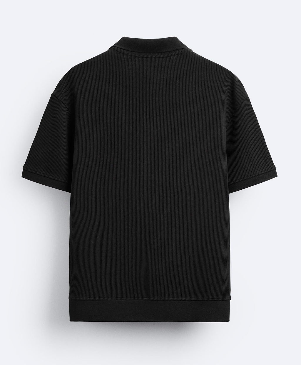 Alan Jones Clothing Men's Textured Polo T-Shirt | Classic Short Sleeve Polo for Casual Wear
