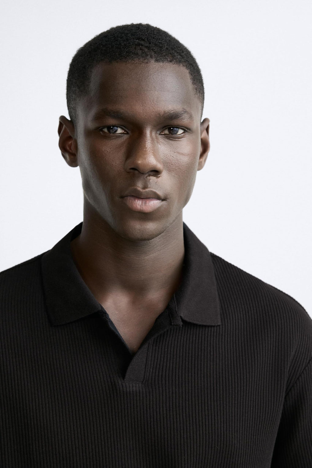 Alan Jones Clothing Men's Textured Polo T-Shirt | Classic Short Sleeve Polo for Casual Wear