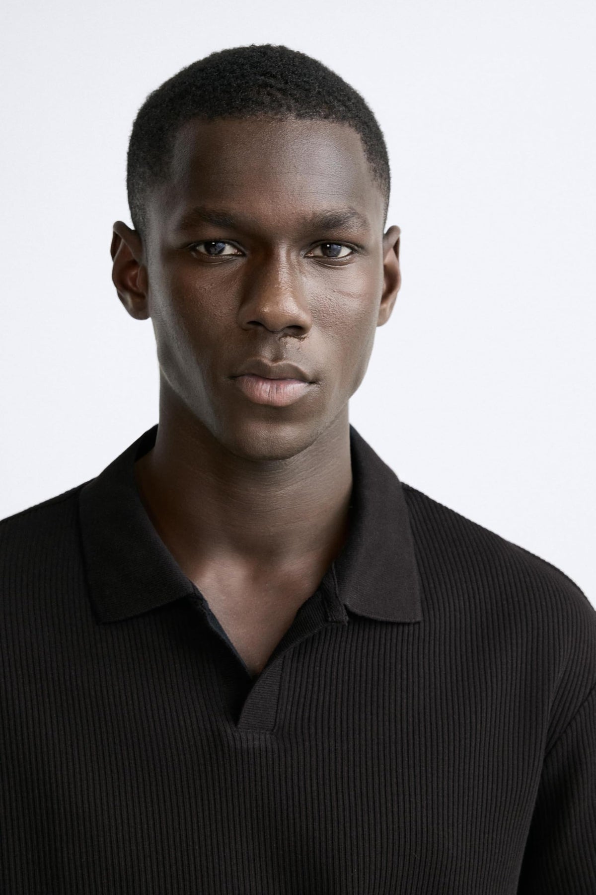 Alan Jones Clothing Men's Textured Polo T-Shirt | Classic Short Sleeve Polo for Casual Wear