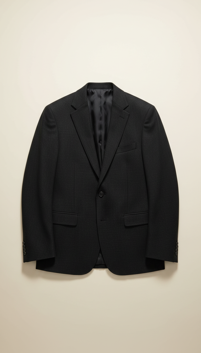 Jet black city travel blazer