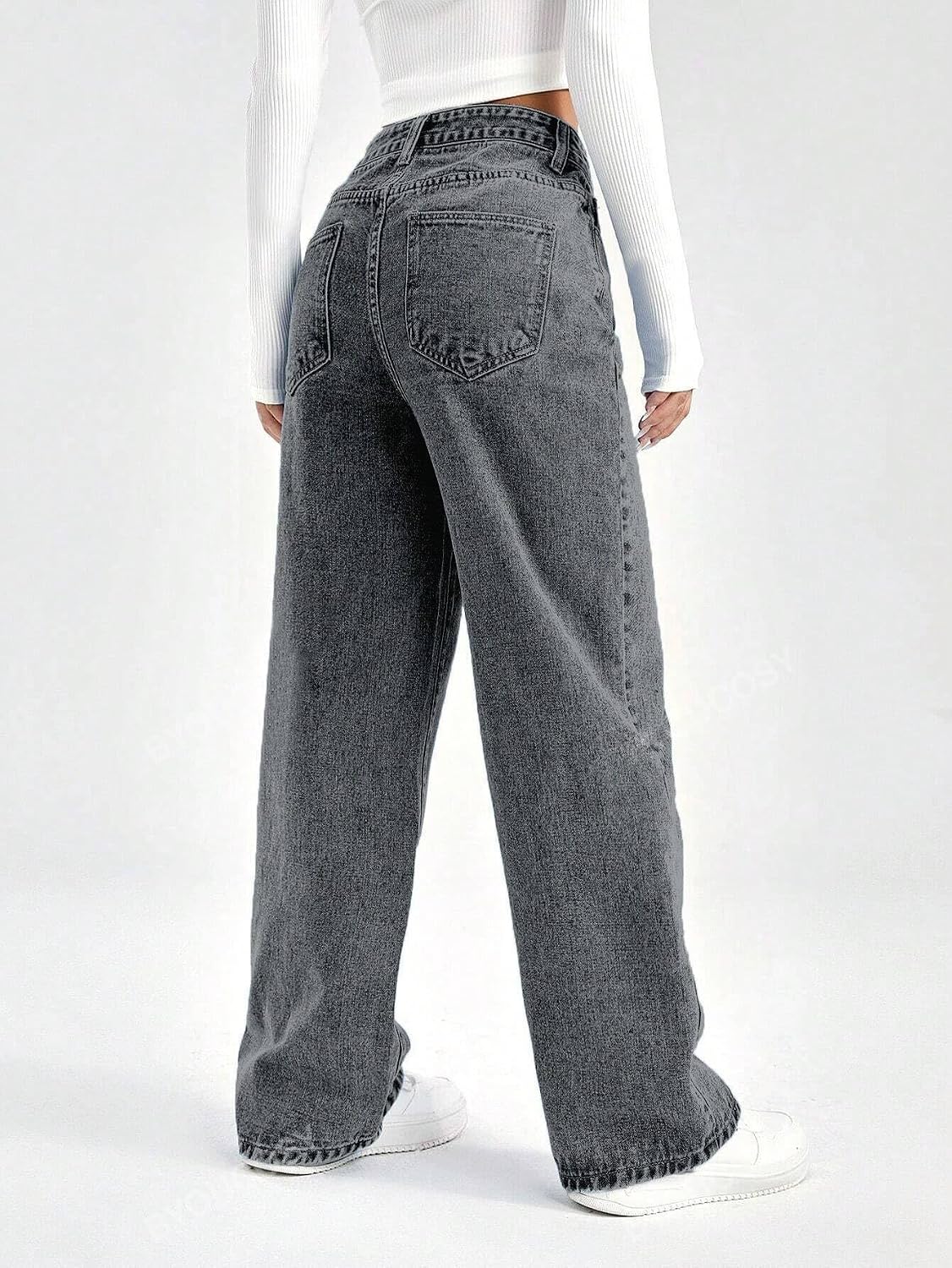 GRECIILOOKS Women Jeans for Women | Jeans Pant for Women | Baggy Jeans for Women | Women Jeans | Baggy Jeans for Women High Waist | Bell Bottom Jeans for Women