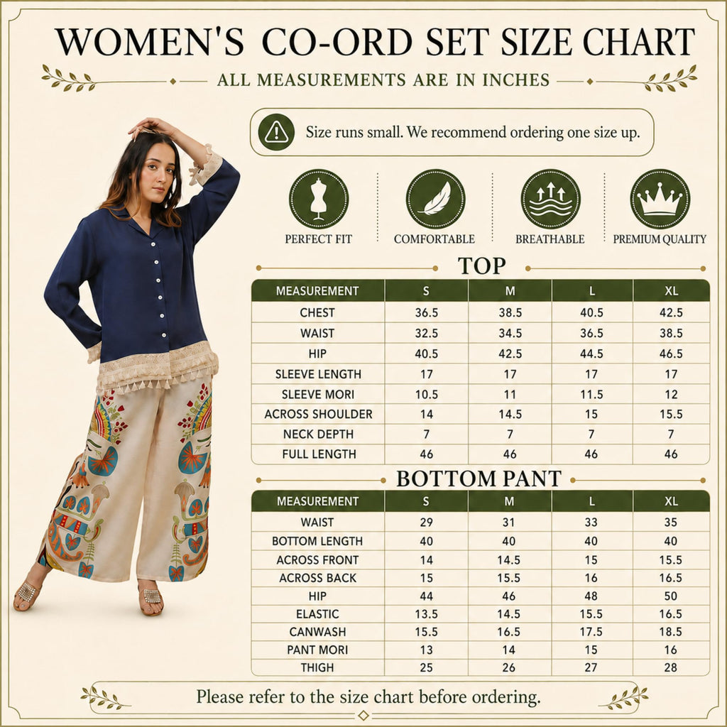Co Ord Set for Women Stylish Card Set Dress for Women Trendy Top with Plazo Pant Ladies Coord Outfit Modern Wear for Travel Office Casual Look Premium Two Piece Clothing Style