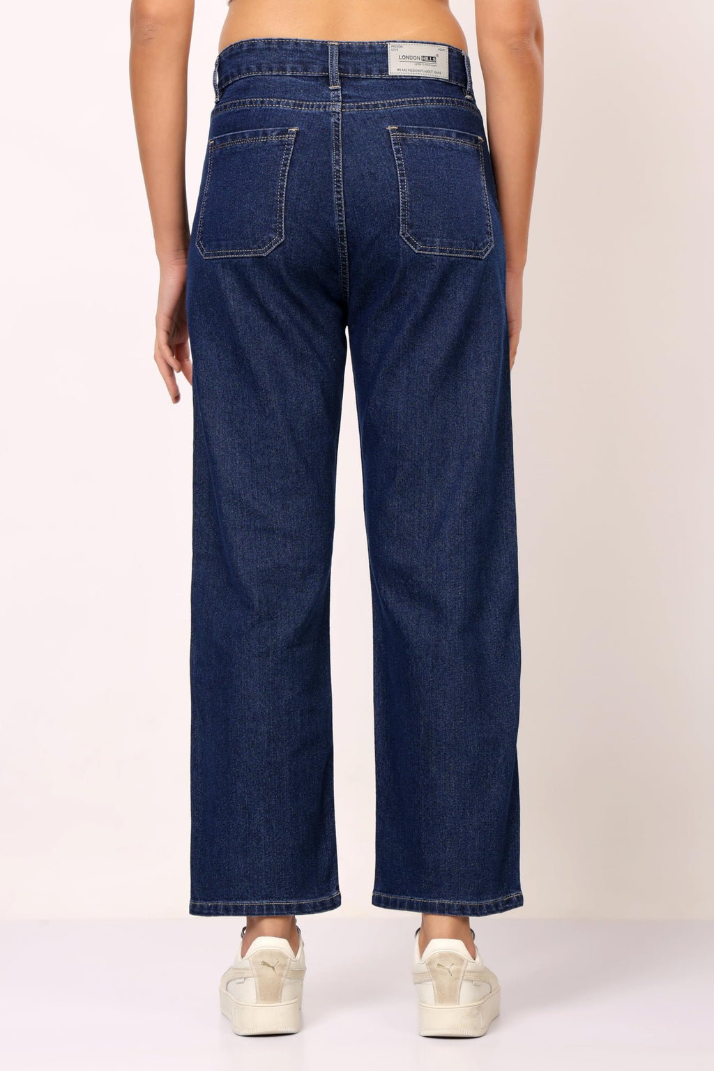 London Hills Women's Relaxed Fit High Rise Jeans || Woman Jean's || Women Baggy Jeans || Jean's for Womens || Loose Jean for Women's || Oversized Woman baggys