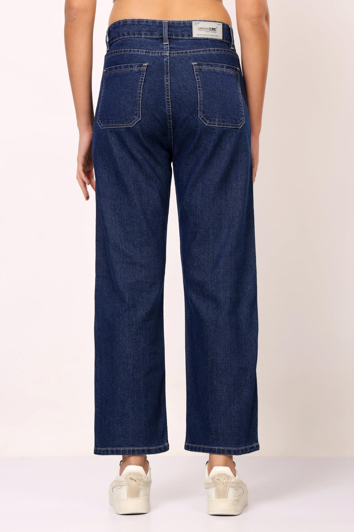 London Hills Women's Relaxed Fit High Rise Jeans || Woman Jean's || Women Baggy Jeans || Jean's for Womens || Loose Jean for Women's || Oversized Woman baggys
